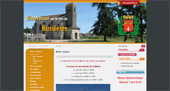 Desktop Screenshot of bussieres77.fr